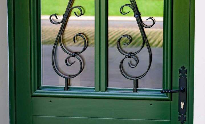 porte fermiere bois